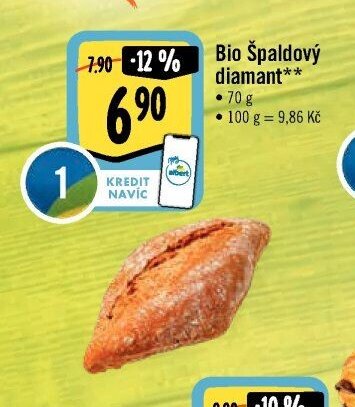 Bio Špaldový diamant
