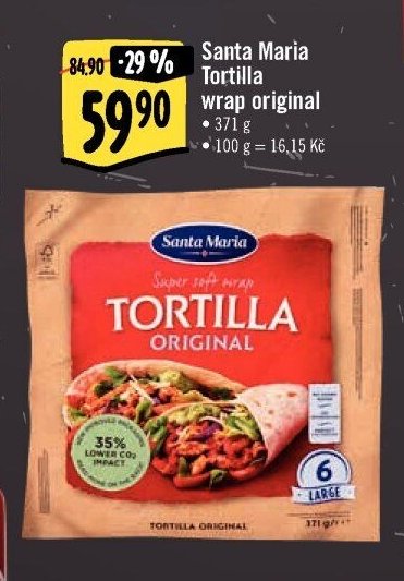 Santa Maria Tortilla wrap original