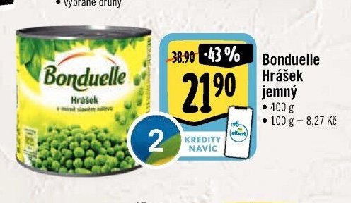Bonduelle Hrášek jemný