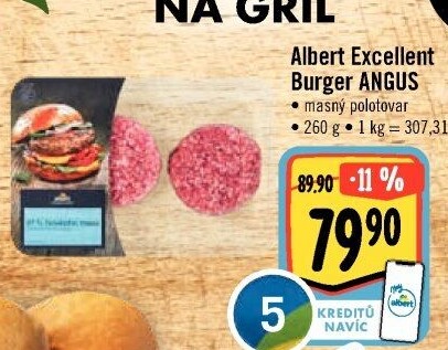 Burger Angus Albert Excellent