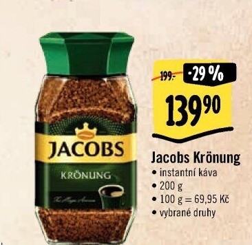 Instantní káva Jacobs Krönung