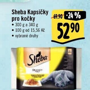 Kapsičky pro kočky Sheba