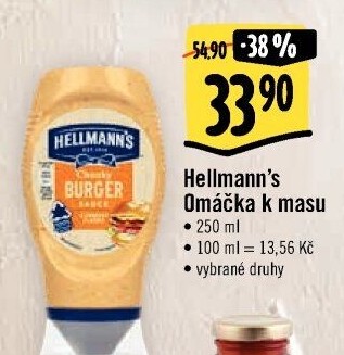 Omáčky k masu Hellmann'