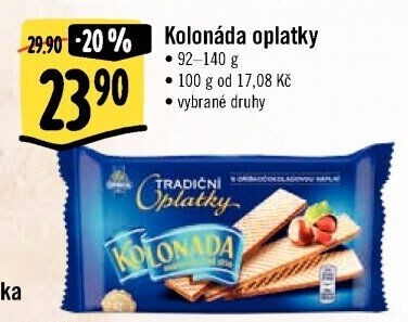 Oplatky Kolonáda Opavia