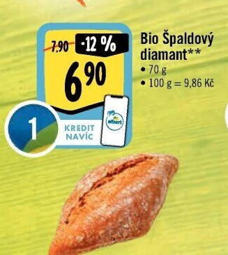 Špaldové pečivo bio