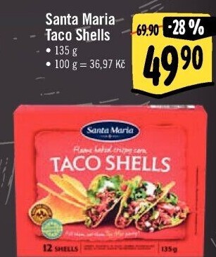 Taco shells Santa Maria