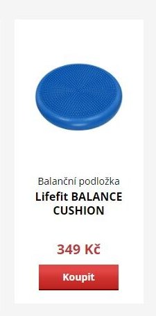 Balanční podložka Lifefit BALANCE CUSHION