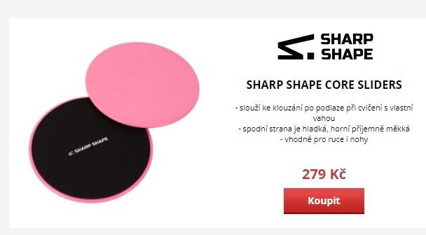 SHARP SHAPE CORE SLIDERS