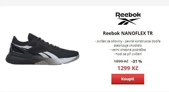 Reebok NANOFLEX TR