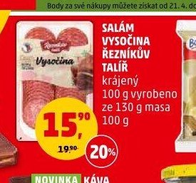 Salám Vysočina Řezníkův talíř