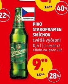 Pivo Staropramen Smíchov
