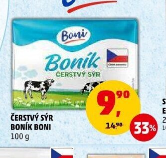 ČERSTVÝ SÝR BONÍK BONI 100 g