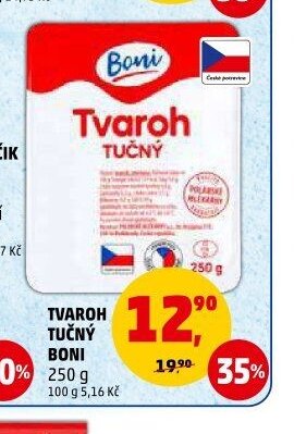 TVAROH TUČNÝ BONI 250 g