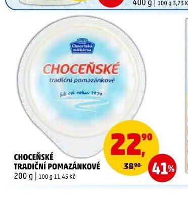 CHOCEŇSKÉ TRADIČNÍ POMAZÁNKOVÉ 200 g