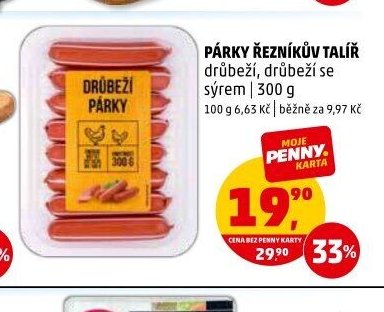 Párky Řezníkův talíř 300 g