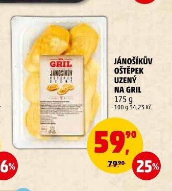Jánošíkův oštěpek na gril
