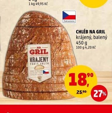 Chléb na gril
