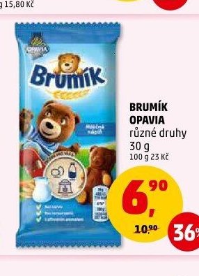 BRUMÍK OPAVIA různé druhy