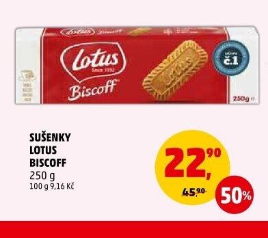 SUŠENKY LOTUS BISCOFF