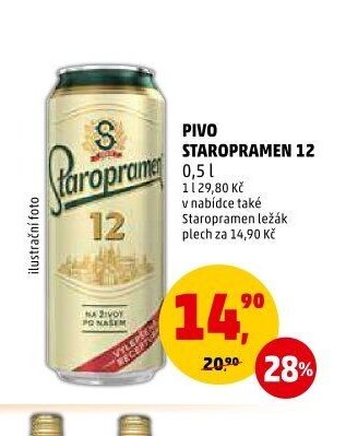 PIVO STAROPRAMEN 12