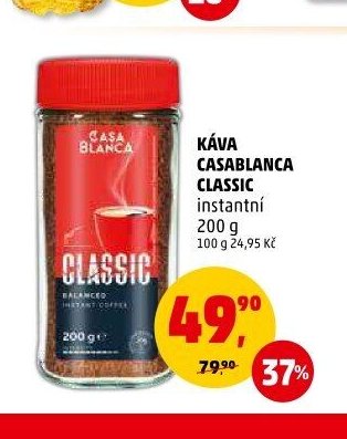 KÁVA CASABLANCA CLASSIC instantní