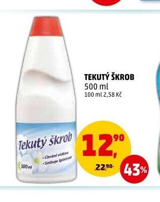 Tekutý škrob