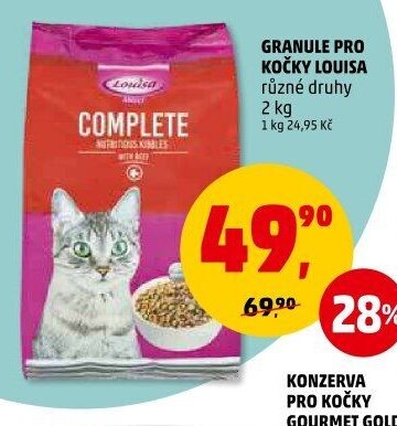 Granule pro kočky Louisa