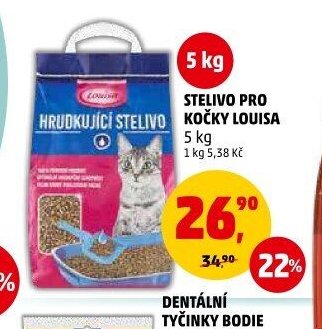 Stelivo pro kočky Louisa