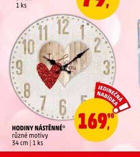 Hodiny nástěnné*