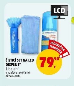Čisticí set na LCD displeje