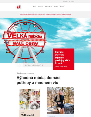 akční leták Kik textil 20.4.2022-26.4.2022