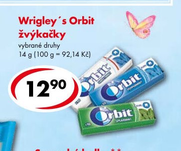 Wrigley's Orbit žvýkačky