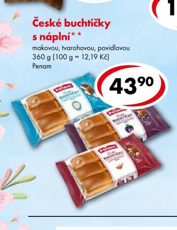 České buchtičky s náplní
