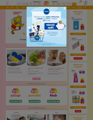 akční leták Teta drogerie 20.4.2022-26.4.2022