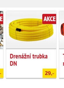 Drenážní trubka DN - UNI HOBBY akcniletaky.com