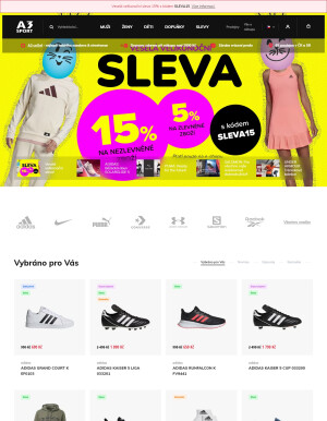 akční leták A3 SPORT 20.4.2022-26.4.2022