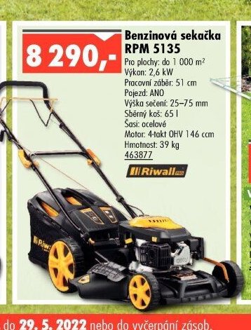 Benzinová sekačka RPM 5135 - UNI HOBBY akcniletaky.com