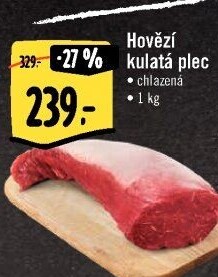 Hovězí plec kulatá - falešná svíčková