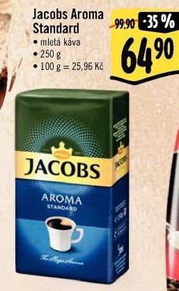 Mletá káva Jacobs Aroma Standard