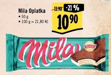 Oplatky Mila Sedita