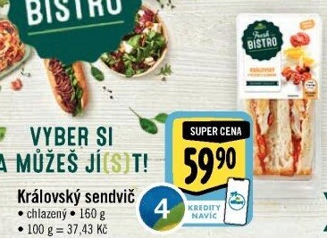 Sendvič Albert Fresh Bistro