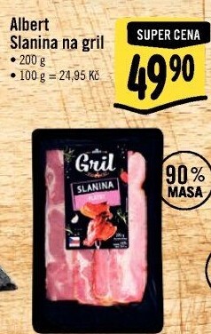 Slanina na gril Albert Gril