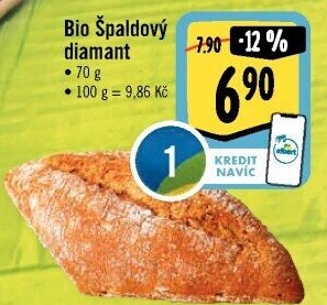 Špaldové pečivo bio