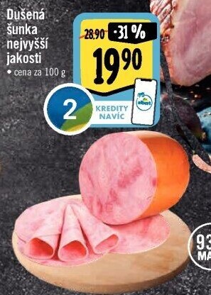 Šunka dušená nejvyšší jakosti