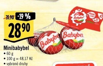 Sýr Mini Babybel Veselá kráva