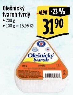 Tvaroh tvrdý Olešnický Moravia