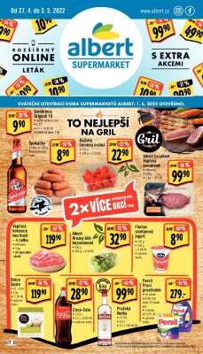 akční leták Albert 27.4.2022-3.5.2022