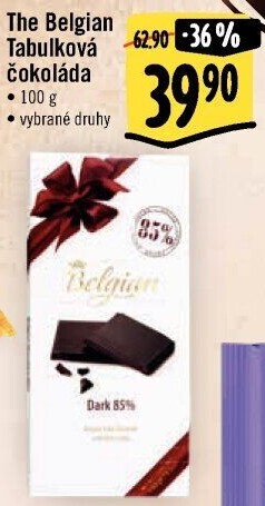 Čokoláda Belgian