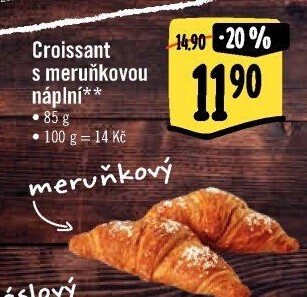 Croissant s náplní