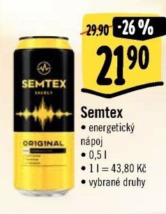 Energetický nápoj Semtex